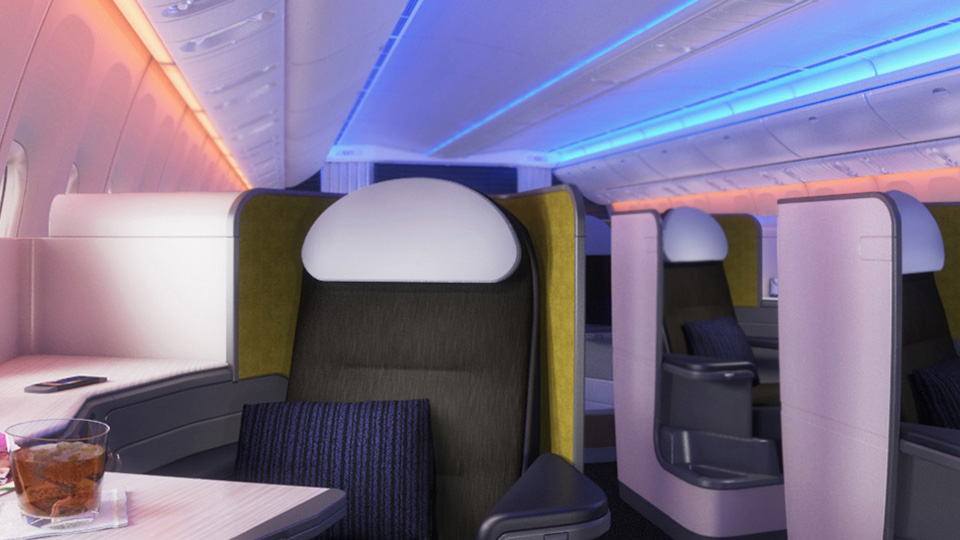 Picture of Boeing 7 7 7 seating.