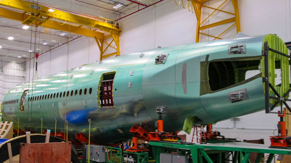Beginning in 2013, Boeing undertook extensive testing of FAUB, which included assembling a 777-300ER aft fuselage more than a dozen times using the determinant assembly process.