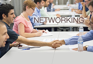 group of people working