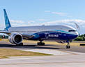 777X-9 on the tarmac