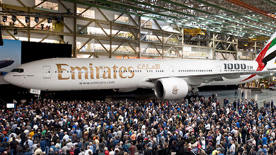 Flying in grand style