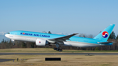 Boeing, Korean Air Announce Order for Five 777 Freighters