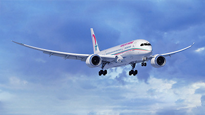 Royal Air Maroc celebrates its first delivery of the 787 Dreamliner