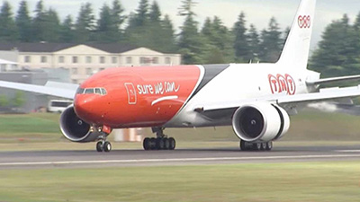 A TNT 777 Freighter? Sure we can!