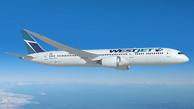 WestJet joins the 787 family