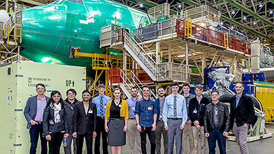 Local students engineering smart solutions for Boeing