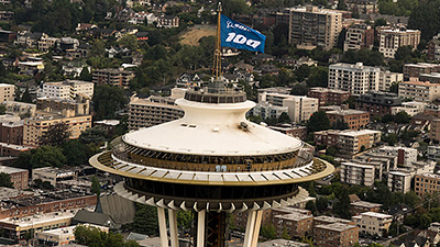 Boeing centennial rings out across Puget Sound and around the world