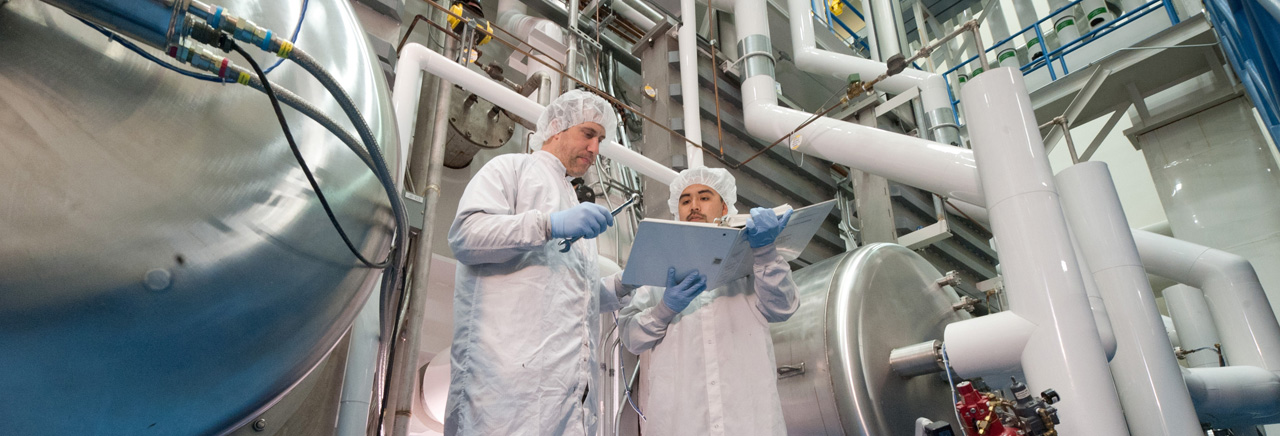 Technicians in lab
