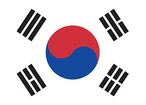 Republic of Korea flag