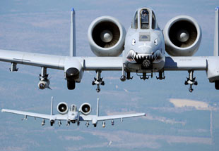 A-10 aircraft