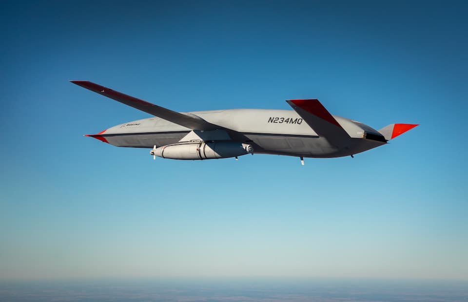 MQ-25 in Flight