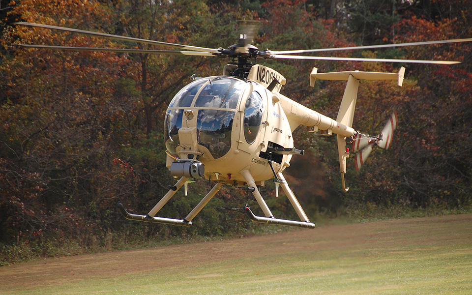Picture of Unmanned Little Bird in flight.