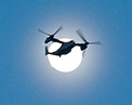 V-22 aircraft, moon