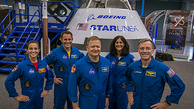 NASA Names First Starliner Crews
