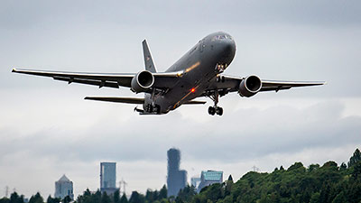 First KC-46 tanker delivered to Seymour Johnson AFB