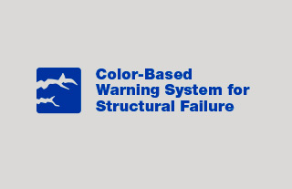 Color-Based Warning System for Structural Failure