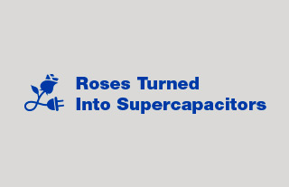 Roses turned into Supercapacitors