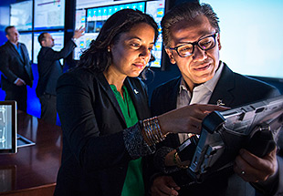 man & woman at computer