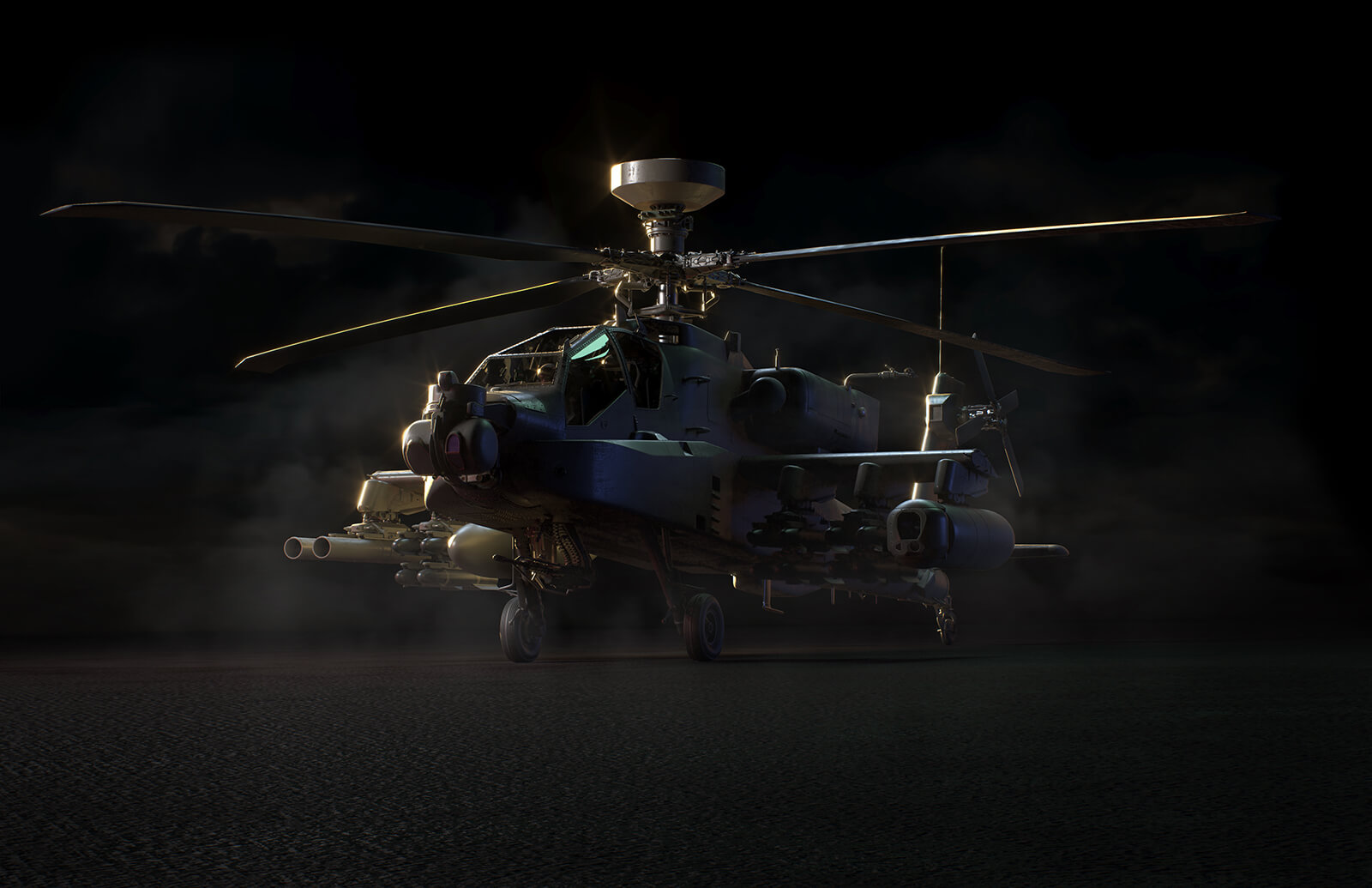 The Modernized AH-64 Apache