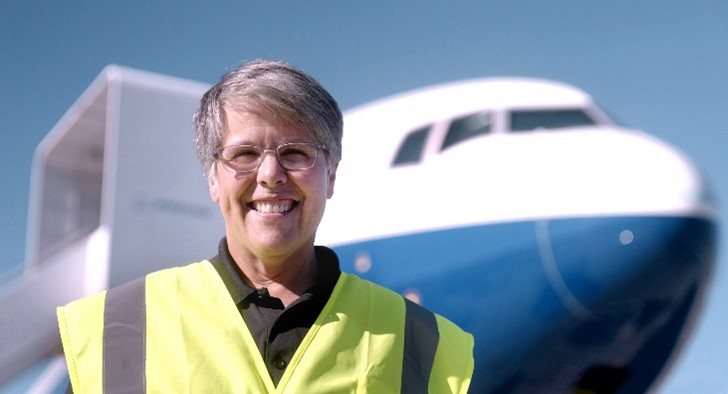 Capt. Heather Ross leads testing on the first airplane in Boeing’s newest widebody family, the 777X.