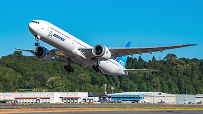777-9 begins certification flight testing