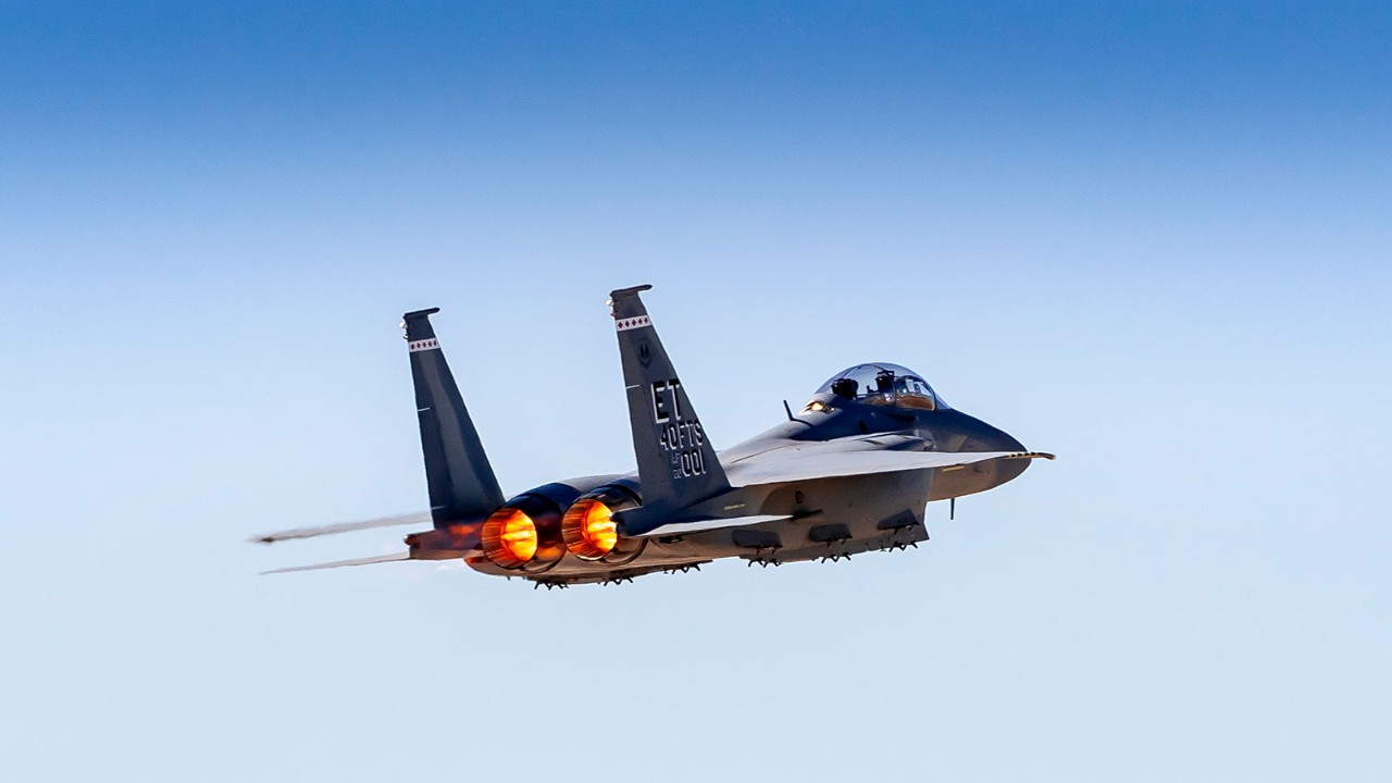 F-15EX takes flight