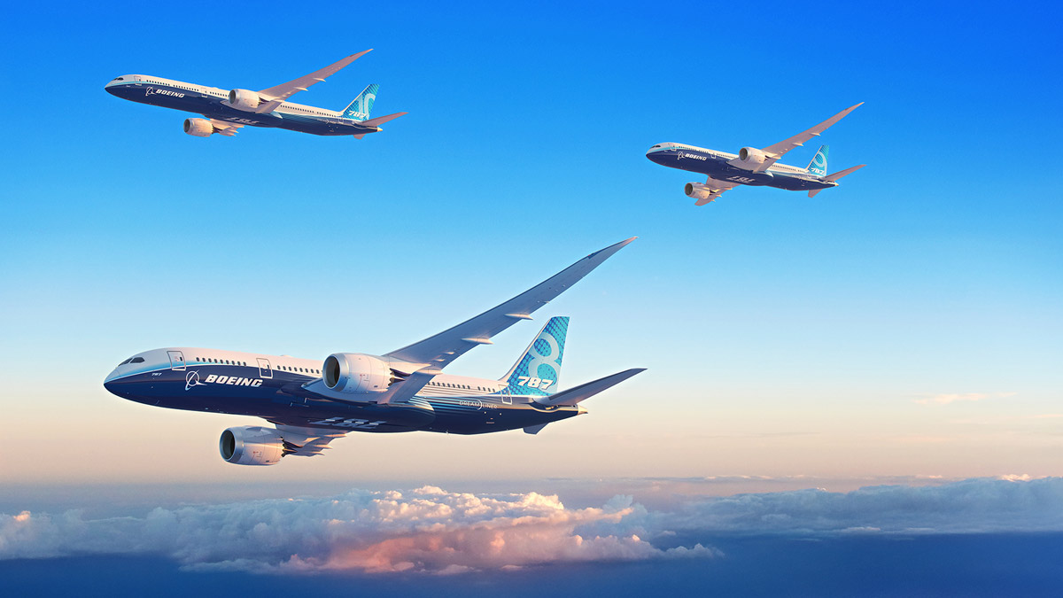 Picture of 787 models (787-8 / 787-9 / 787-10)