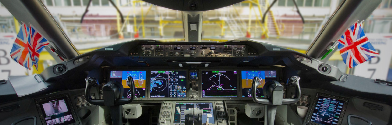 Airplane interior