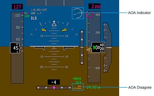 737 MAX AoA Vane Indicator