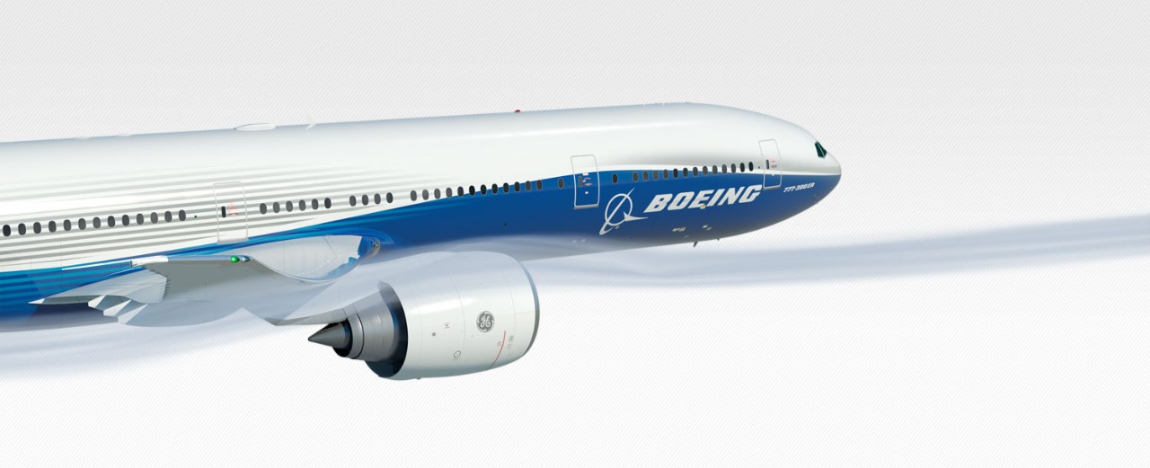 Image of Boeing 777 plane