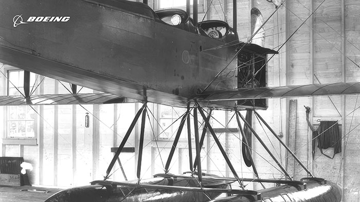 B&W–Manufacturing–Hall-Scott Engine Installation–Fuselage–Right Side View – 1916.jpg