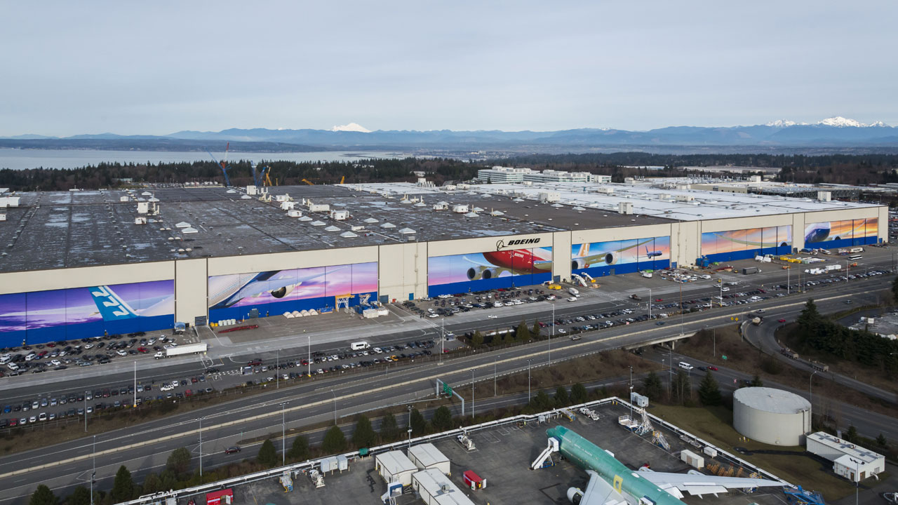 Everett, Wash., site aerial view.