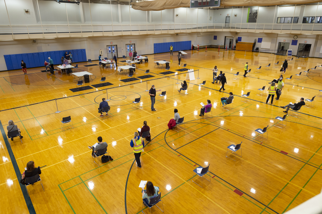 Boeing Everett Activity Center Vaccine Site Launch
