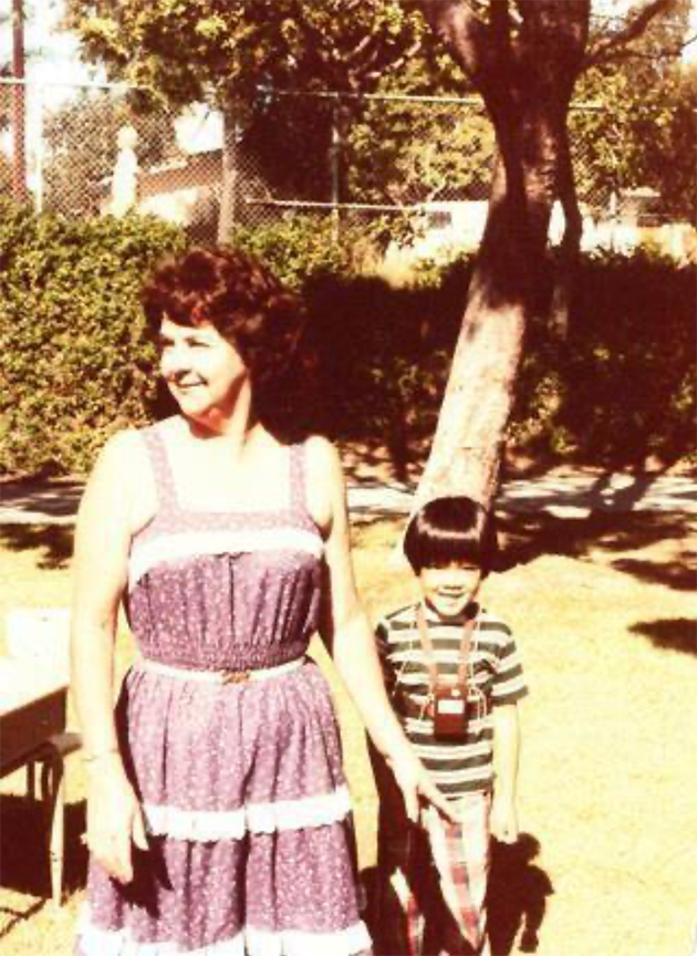 Sanh Ha as a child.