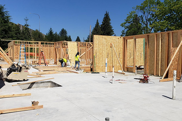 Construction site.
