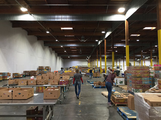 Food distribution center.