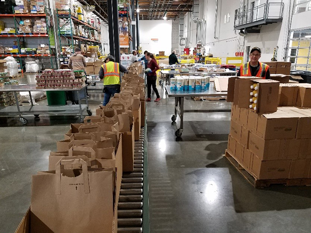 Food Lifeline warehouse.
