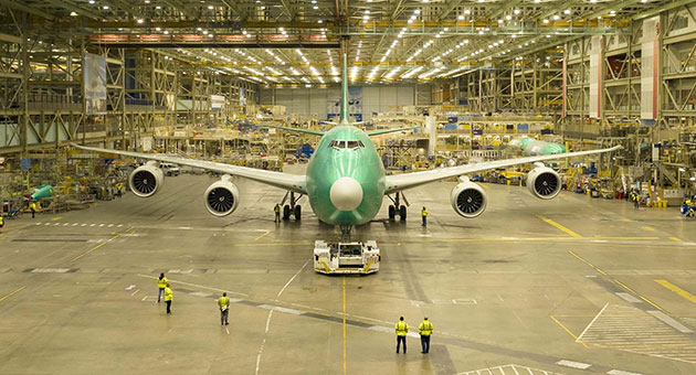 Final 747 leaves the factory.