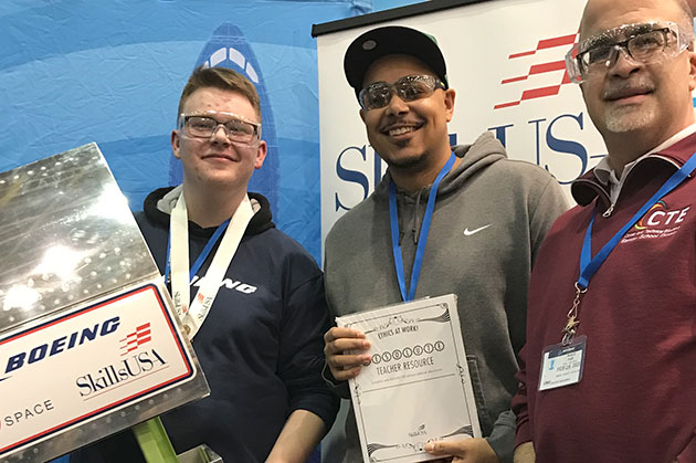 Winner Christopher Wigestrand of Hazen High School