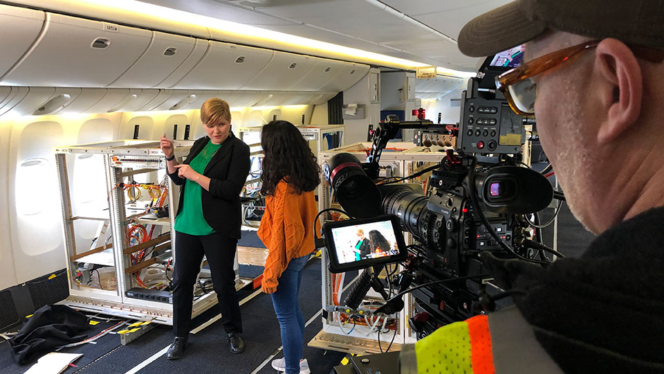Erin Gutierrez shows how sustainable innovation is tested onboard