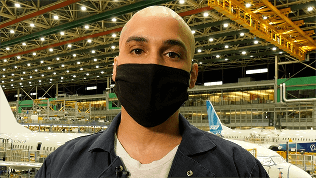 Boeing mechanic Jeff Hill