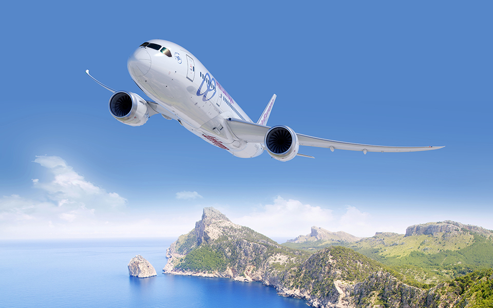 Formentor cape to Pollensa aerial sea view in Mallorca