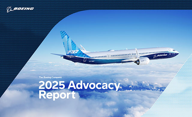 Boeing Advocacy Report cover