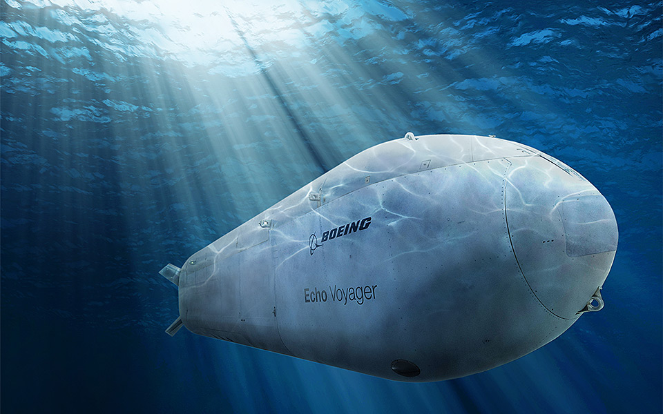 Boeing underwater drone sale