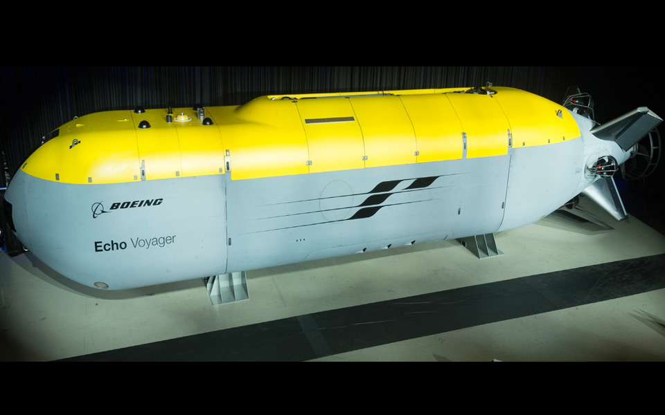 Boeing autonomous submarine 2025