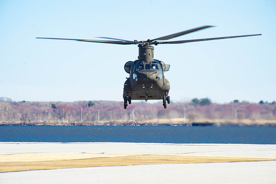 Image of a CH-47 F Chinook