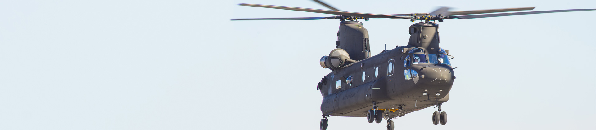 Chinook in flight