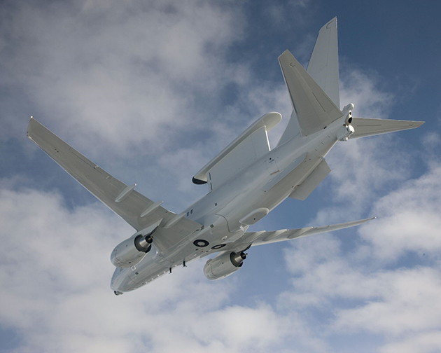 AEW&C in flight