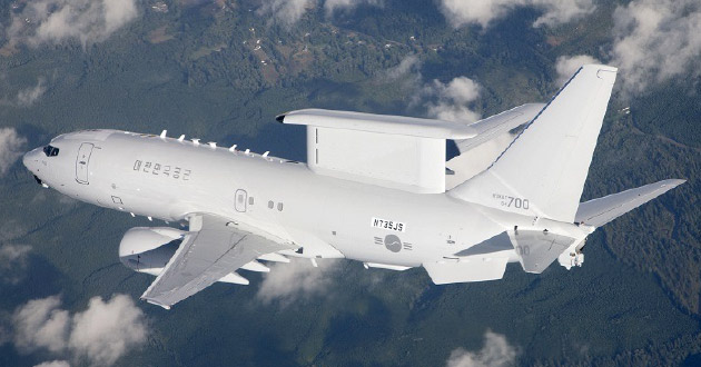   Boeing’s E-7 offers the most advanced, state-of-the-art airborne moving target indicator capability (AMTI) available today.