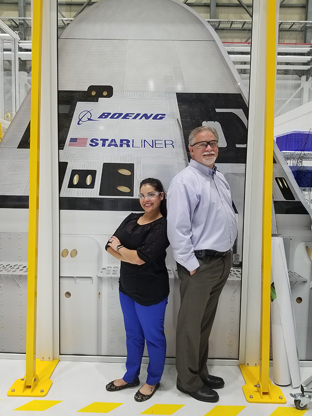 Starliner engineer Melanie Weber